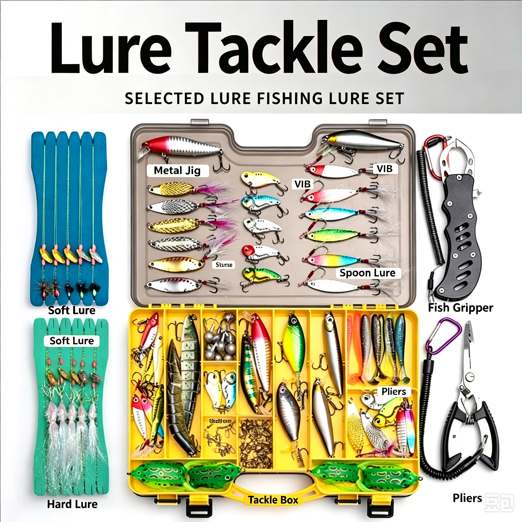 Fishing Lures Complete Kit