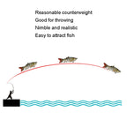 10cm Multi-sectional Bionic Bait Hook Long-distance Casting Sea Fishing Fake Lures, LK001-01, LK001-02, Lk001-03, LK001-04, LK001-05, LK001-06, LK001-07, LK001-08, LK001-09, LK001-10, LK001-11, LK001-12, LK001-13, LK001-14